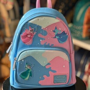 Loungefly Disney Make it Pink, Make it Blue Mini Backpack